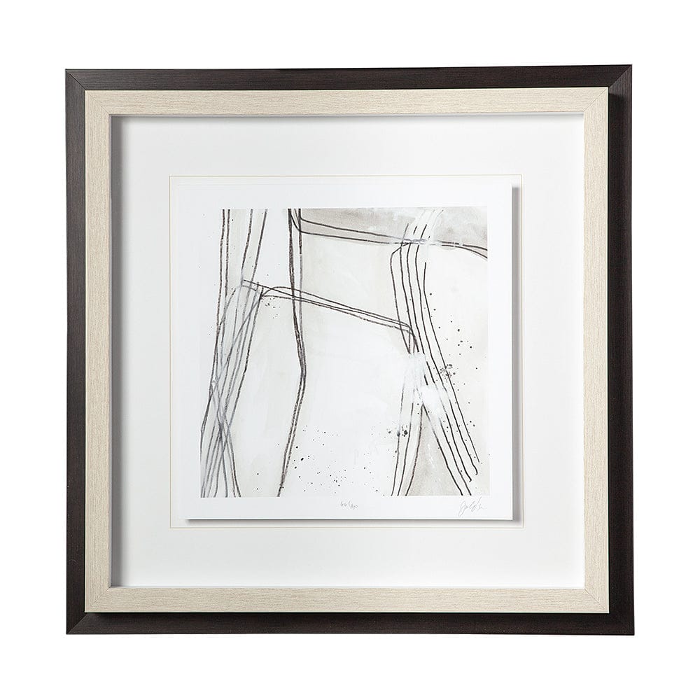 Mercana - Custom Abstract Logic II by June Vess a Framed Art Print Matted under Glass - 11012 view 1