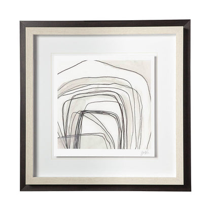 Mercana - Custom Abstract Logic III by June Vess a Framed Art Print Matted under Glass - 11013 view 1