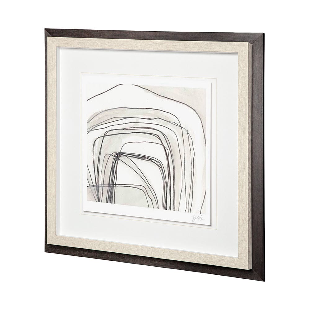 Mercana - Custom Abstract Logic III by June Vess a Framed Art Print Matted under Glass - 11013 view 2