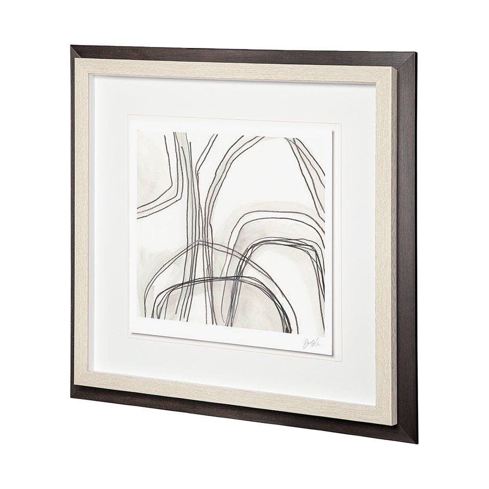 Mercana - Custom Abstract Logic IV by June Vess a Framed Art Print Matted under Glass - 11014 view 2