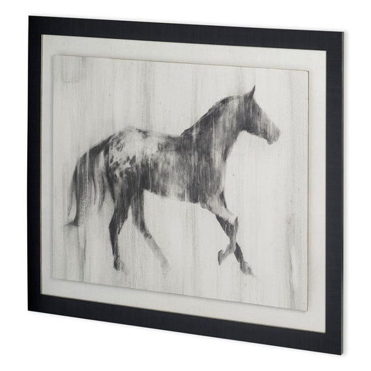 Mercana - Custom Appaloosa Study I MC by Ethan Harper a Hand Embellished Textured Framed Decograph Art Print - 10965 view 1