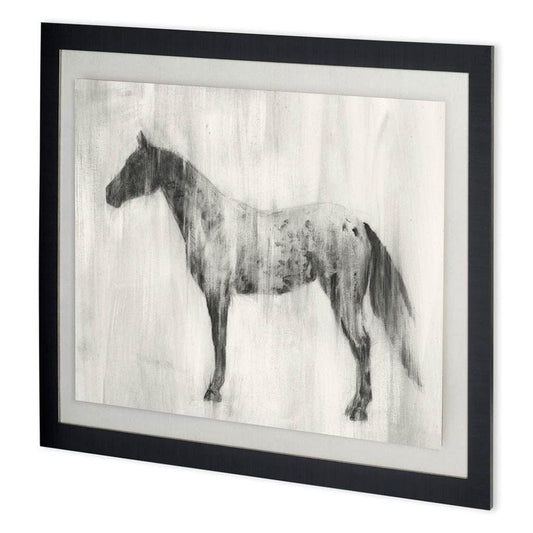 Mercana - Custom Appaloosa Study II MC by Ethan Harper Hand Embellished Textured Framed Decograph Art Print - 10967 view 1