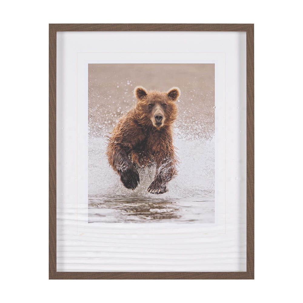 Mercana - Custom Bears at Play II MC by PH Burchett Hand Embellished Framed Art Print Matted under Glass - 10246 view 1