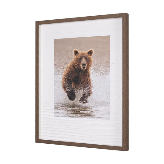 Mercana - Custom Bears at Play II MC by PH Burchett Hand Embellished Framed Art Print Matted under Glass - 10246 view 2