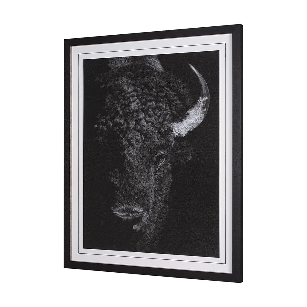 Mercana - Custom Black Glimpse I by Mercana Studio Hand Embellished Framed Art Print Matted under Glass - 11622 view 2