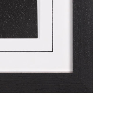 Mercana - Custom Black Glimpse I by Mercana Studio Hand Embellished Framed Art Print Matted under Glass - 11622 view 3