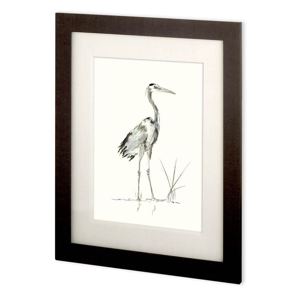 Mercana - Custom Evening Watch I MC by Nan Rae Hand Embellished Textured Framed Art Print Matted under Glass - 10791 view 1