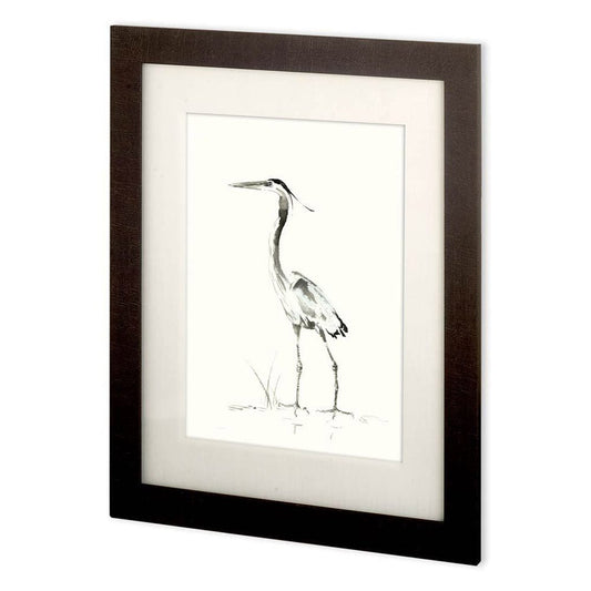Mercana - Custom Evening Watch II MC by Nan Rae Hand Embellished Textured Framed Art Print Matted under Glas - 10792 view 1
