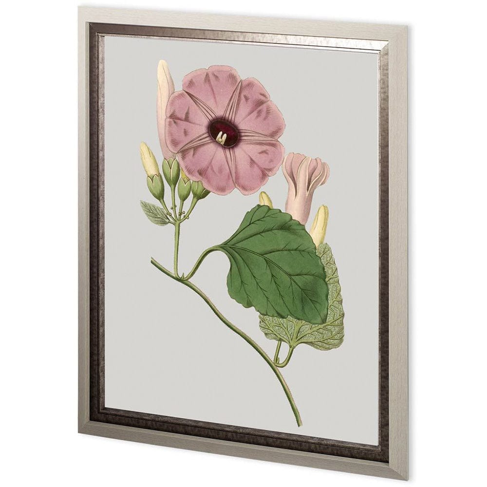 Mercana - Custom Floral Gems IV by Ferdos Maleki Hand Embellished Textured Framed Art Print Matted under Glass - 11237 view 1