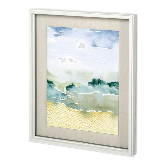Mercana - Custom Mountain Vale II by Grace Popp a Framed Art Print Matted under Glass - 11961 view 1