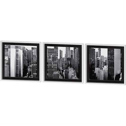 Mercana - Custom Panorama of NYC VII MC by Jeff Pica Hand Embelished Framed Art Print Matted under Glass - 9450 view 1