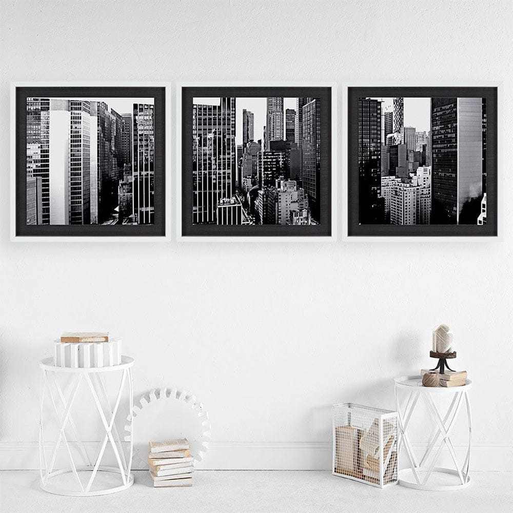 Mercana - Custom Panorama of NYC VII MC by Jeff Pica Hand Embelished Framed Art Print Matted under Glass - 9450 view 3