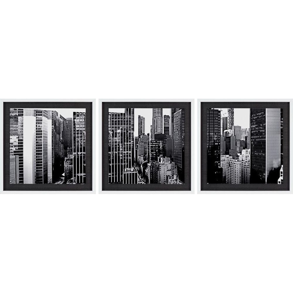 Mercana - Custom Panorama of NYC VII MC by Jeff Pica Hand Embelished Framed Art Print Matted under Glass - 9450 view 5