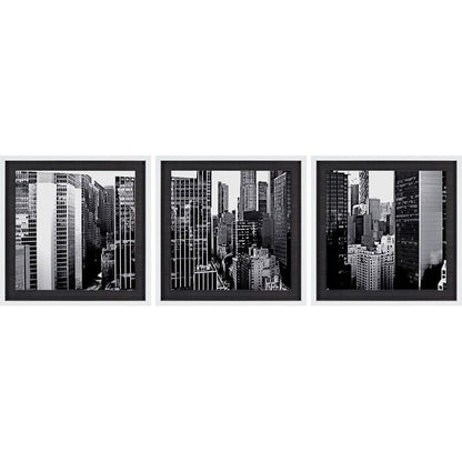 Mercana - Custom Panorama of NYC VII MC by Jeff Pica Hand Embelished Framed Art Print Matted under Glass - 9450 view 5