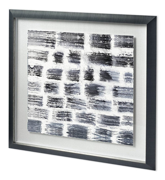 Mercana - Custom Stylus V by Chariklia Zarris a Hand Embellished Textured Framed Art Print Matted under Glass - 11794 view 1