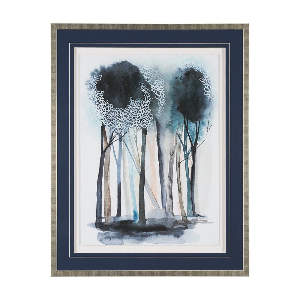 Mercana - Custom Tranquil Coppice I MC by Grace Popp a Framed Art Print Matted under Glass - 10173 view 1