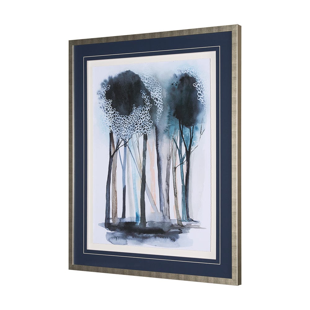 Mercana - Custom Tranquil Coppice I MC by Grace Popp a Framed Art Print Matted under Glass - 10173 view 2