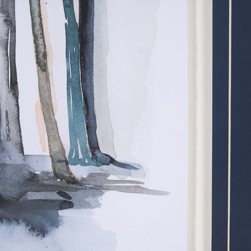 Mercana - Custom Tranquil Coppice I MC by Grace Popp a Framed Art Print Matted under Glass - 10173 view 6