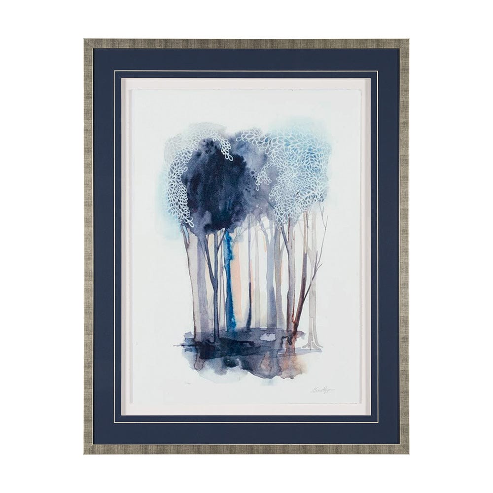 Mercana - Custom Tranquil Coppice II MC by Grace Popp a Framed Art Print Matted under Glass - 10174 view 1