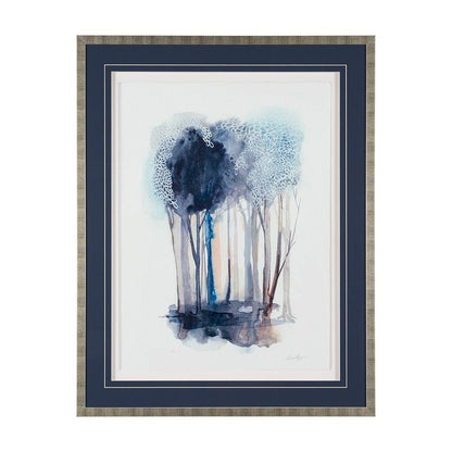 Mercana - Custom Tranquil Coppice II MC by Grace Popp a Framed Art Print Matted under Glass - 10174 view 1