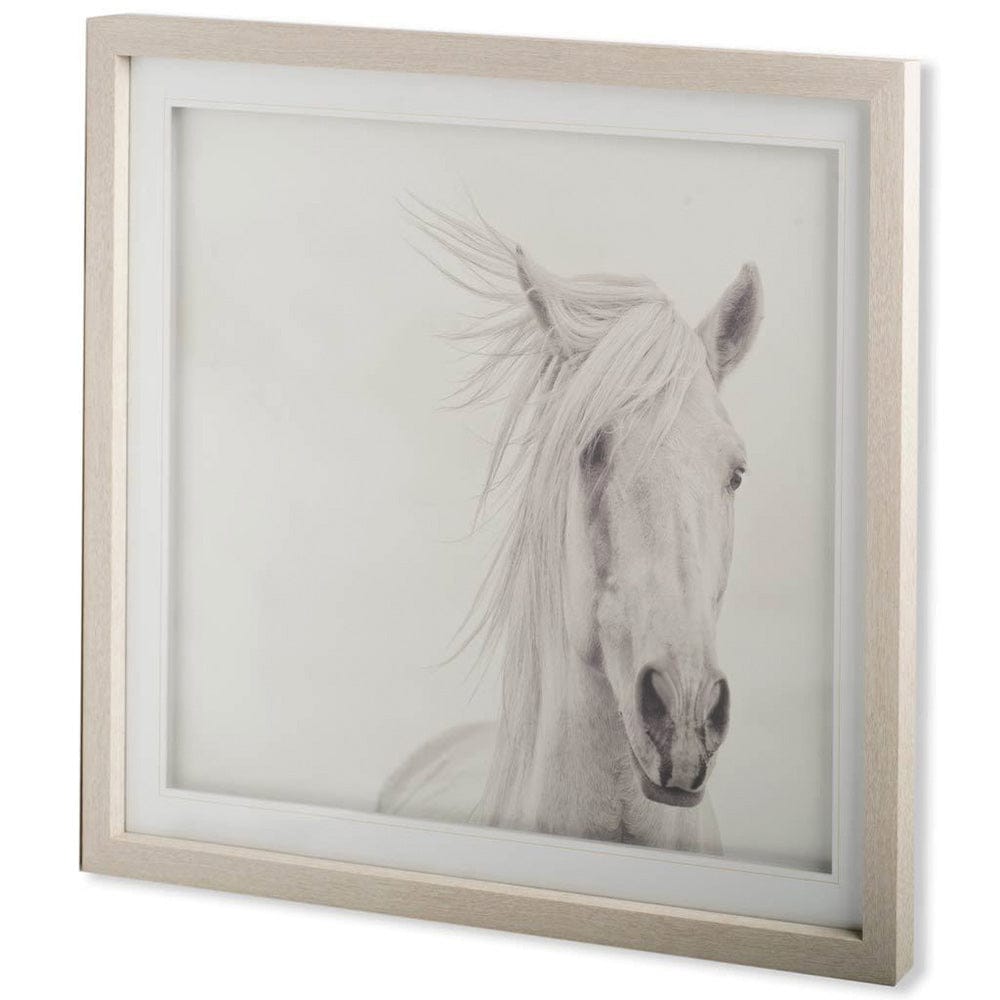 Mercana - Custom Wind Blown Mane I MC by PHBurchett a Framed Art Print Matted under Glass - 10373 view 1