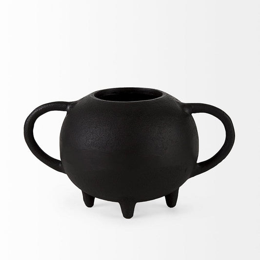 Mercana - Cyrus Black Spherical Vase Decorative Object - 69158 view 2