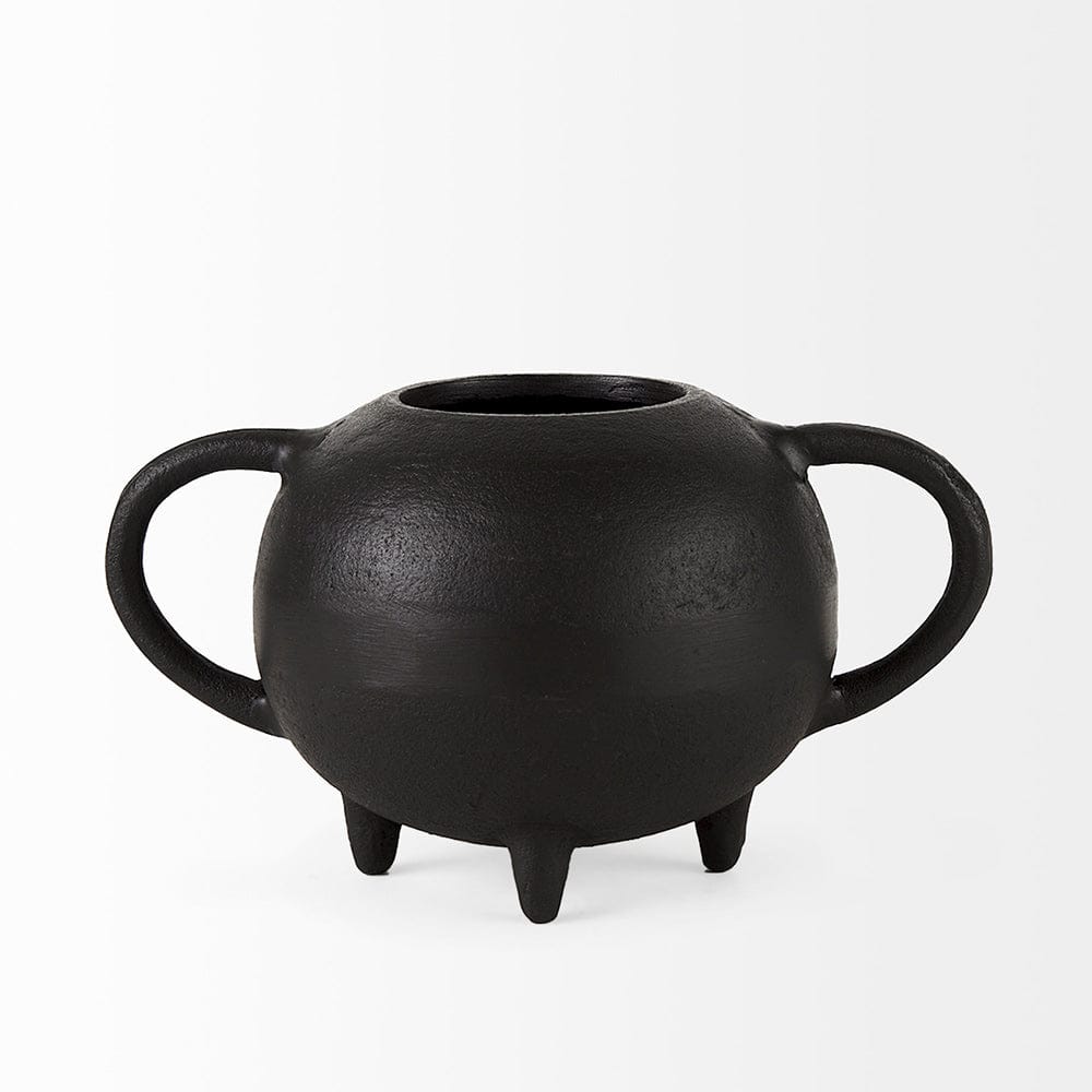 Mercana - Cyrus Black Spherical Vase Decorative Object - 69158 view 4