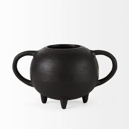 Mercana - Cyrus Black Spherical Vase Decorative Object - 69158 view 4