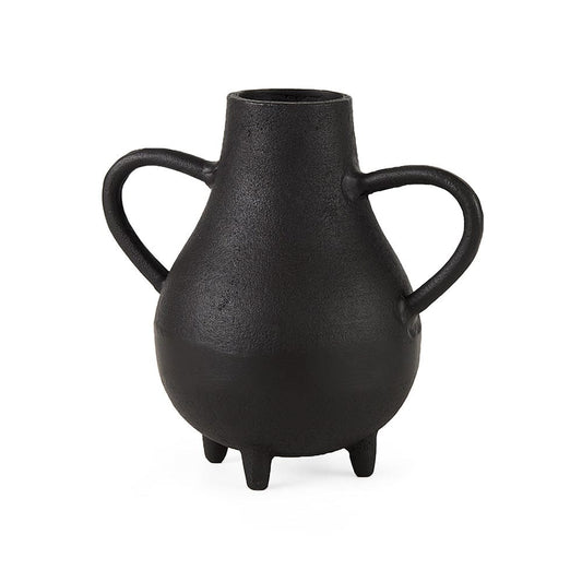 Mercana - Cyrus Black Two handled Vase Decorative Object - 69159 view 1
