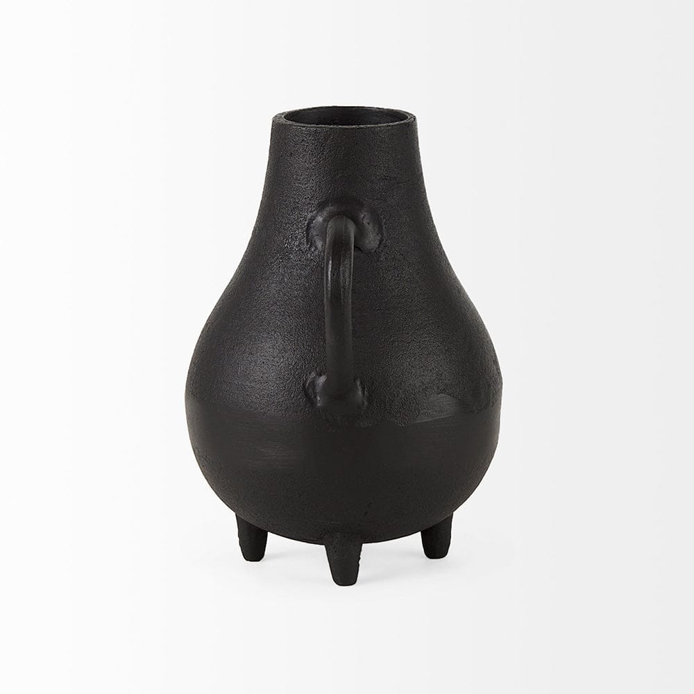 Mercana - Cyrus Black Two handled Vase Decorative Object - 69159 view 3