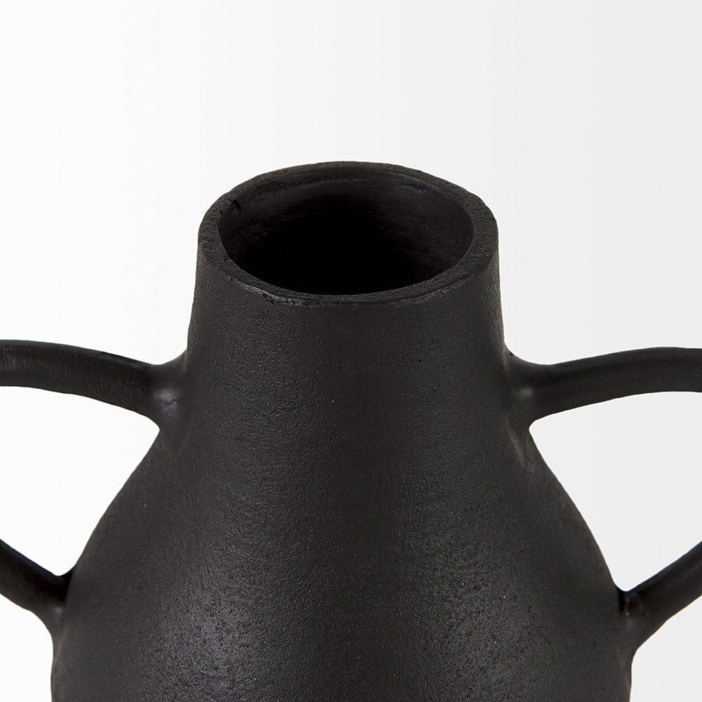 Mercana - Cyrus Black Two handled Vase Decorative Object - 69159 view 7