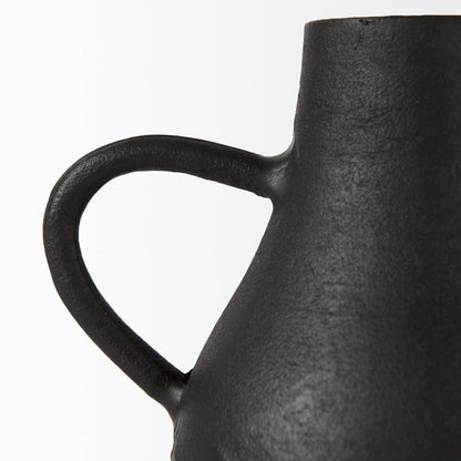 Mercana - Cyrus Black Two handled Vase Decorative Object - 69159 view 8