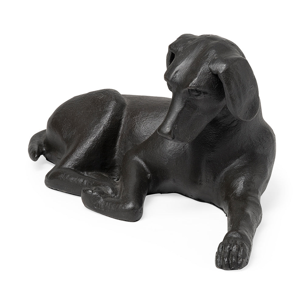 Mercana - Czar 11L x 7W Black Metal Labrador Retriever - 68422 view 1
