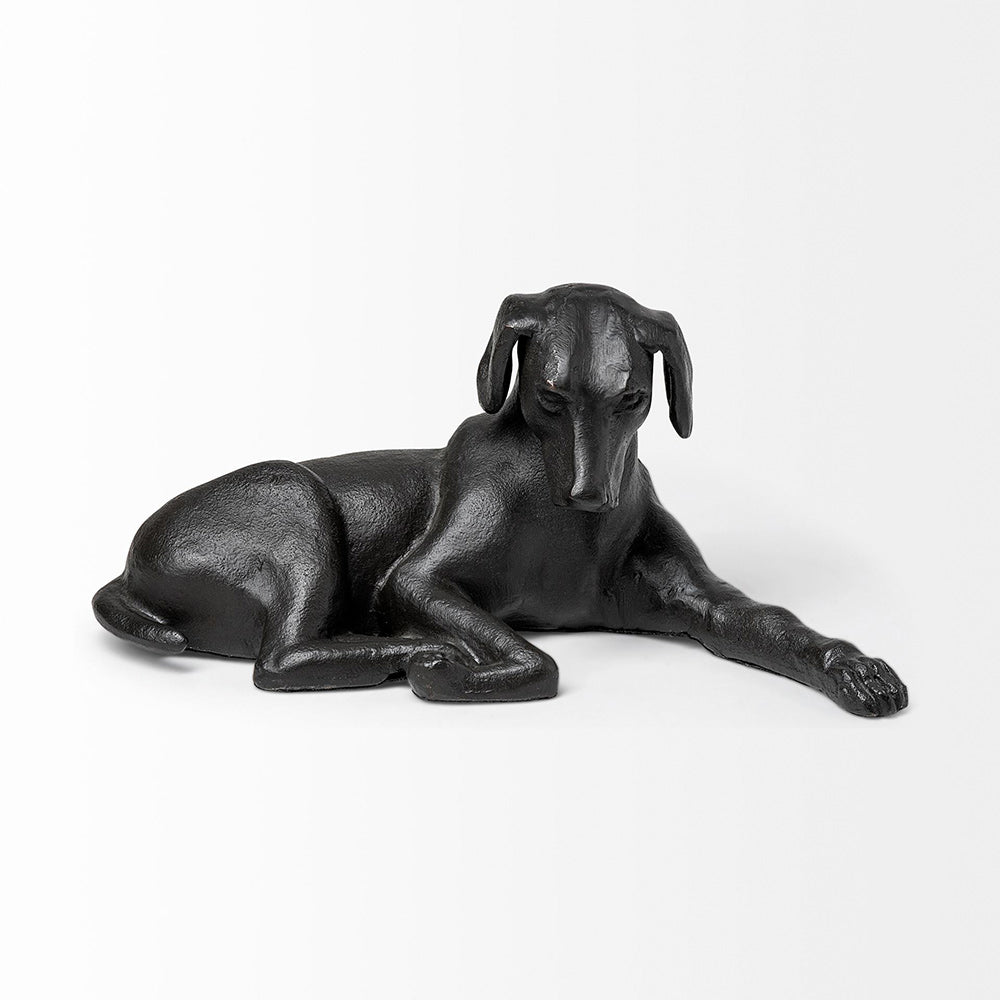Mercana - Czar 11L x 7W Black Metal Labrador Retriever - 68422 view 2