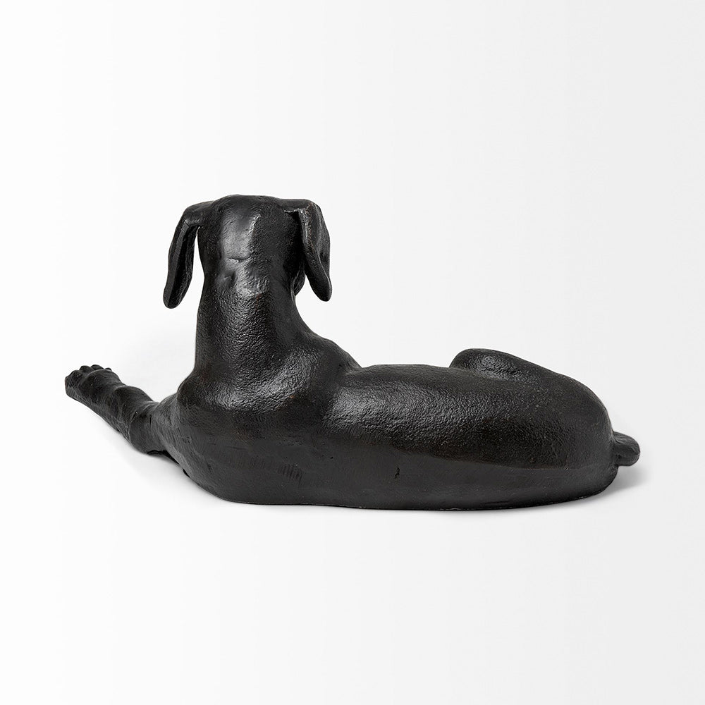 Mercana - Czar 11L x 7W Black Metal Labrador Retriever - 68422 view 4