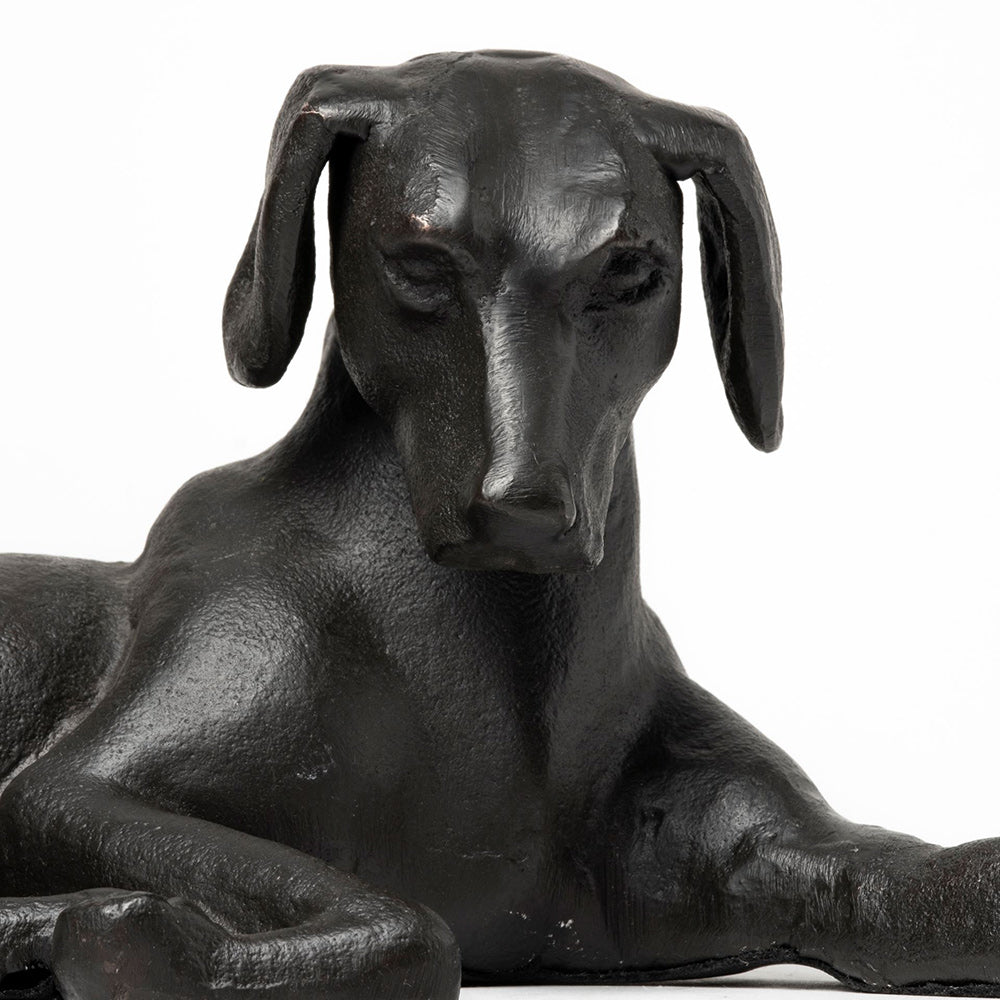 Mercana - Czar 11L x 7W Black Metal Labrador Retriever - 68422 view 5