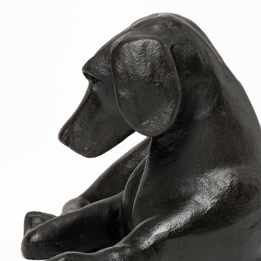 Mercana - Czar 11L x 7W Black Metal Labrador Retriever - 68422 view 7
