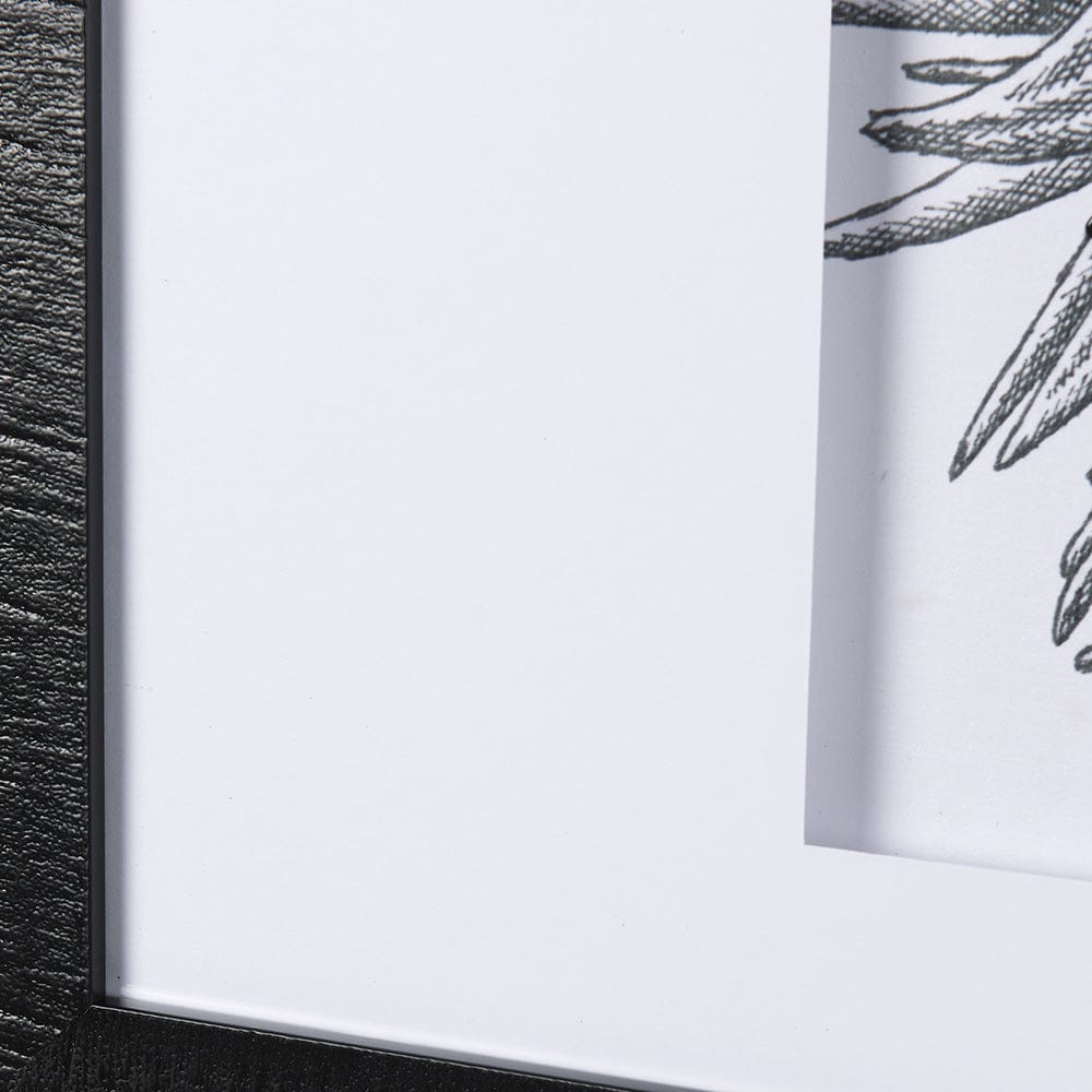 Mercana - Dahlia Study - Detail by Mercana Studio Hand Embellished Textured Framed Art Photo Matted under Glas - 14939 view 5