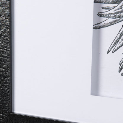 Mercana - Dahlia Study - Detail by Mercana Studio Hand Embellished Textured Framed Art Photo Matted under Glas - 14939 view 5