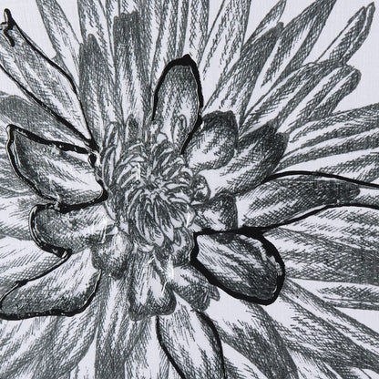 Mercana - Dahlia Study - Detail by Mercana Studio Hand Embellished Textured Framed Art Photo Matted under Glas - 14939 view 7
