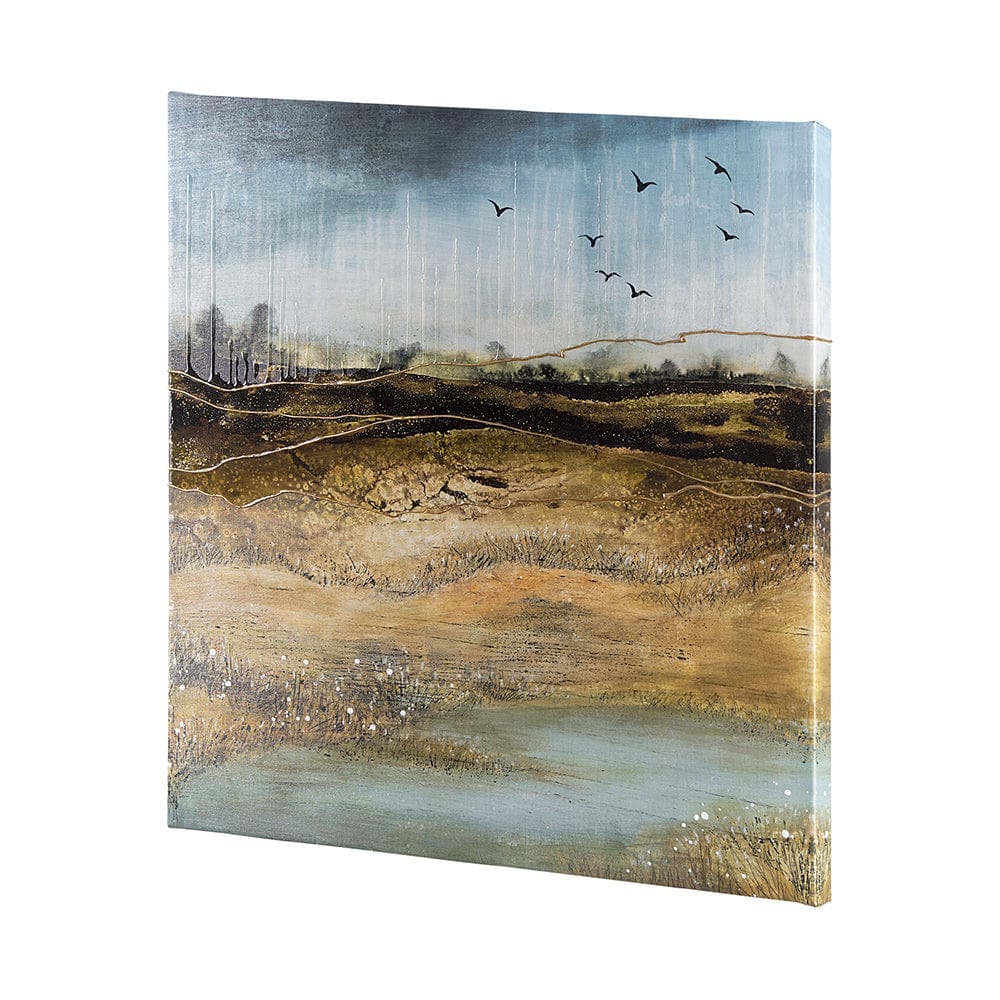 Mercana - Daily Fly Over by Julie Devine a Canvas Print - 102070-L view 2