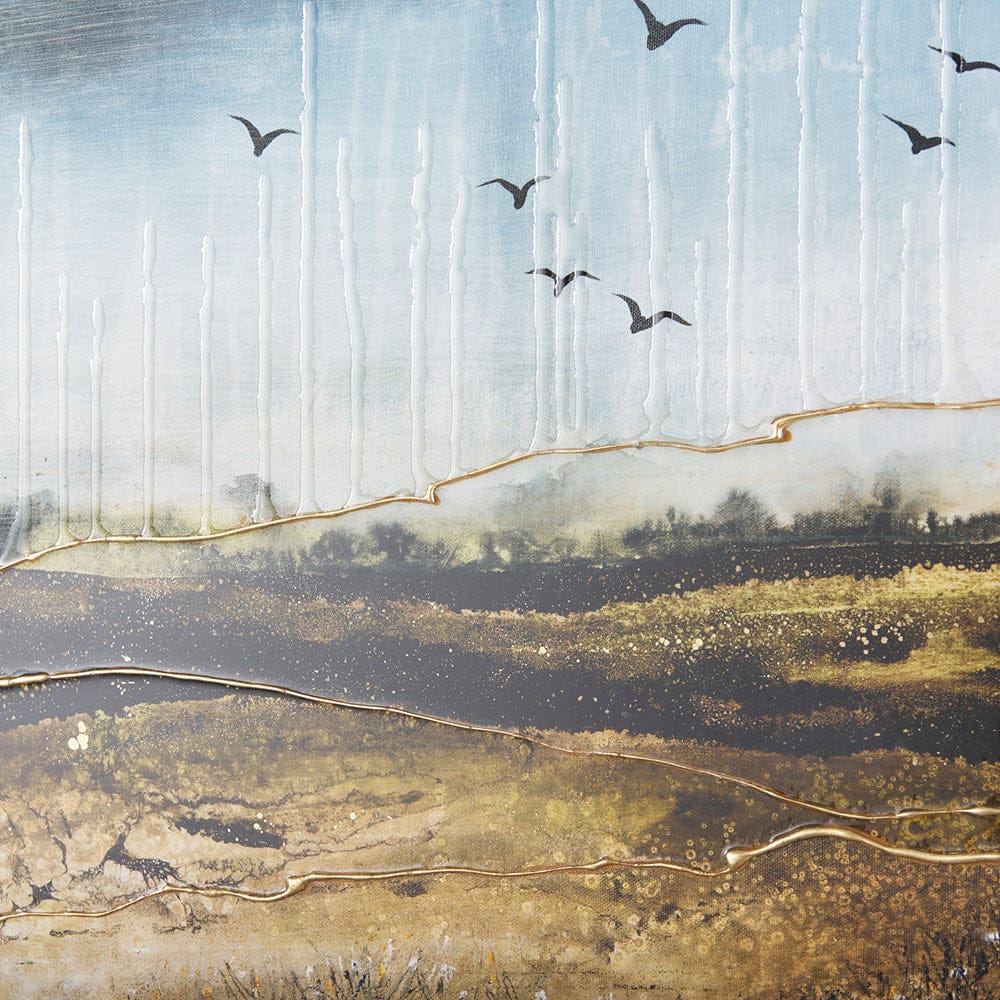 Mercana - Daily Fly Over by Julie Devine a Canvas Print - 102070-L view 5