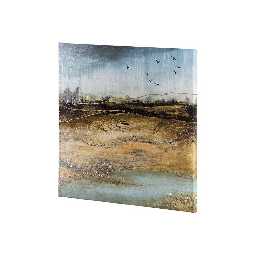 Mercana - Daily Fly Over by Julie Devine a Canvas Print - 102070-S view 2