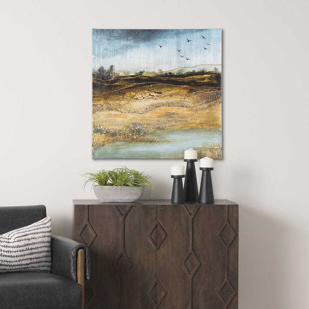 Mercana - Daily Fly Over by Julie Devine a Canvas Print - 102070-S view 9