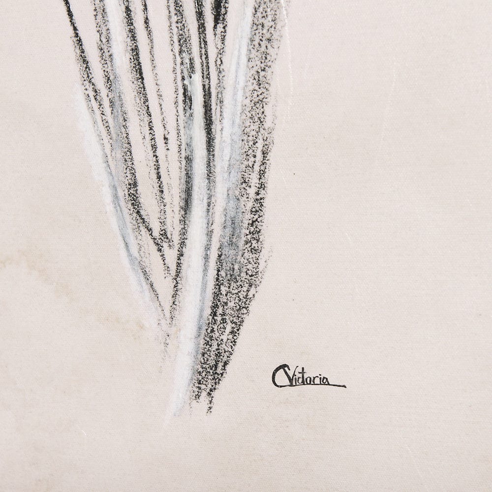 Mercana - Dandelion Drawing II by Mercana Studio a Hand Embellished Textured Canvas - 102452-S view 6