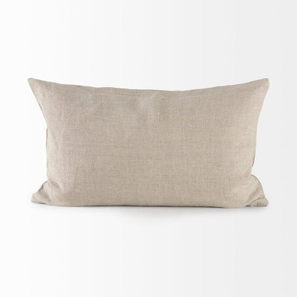 Mercana - Danika 13.0L x 21.0W x 0.2H Beige and Gold Fabric Decorative Pillow Cover - 69424 view 4