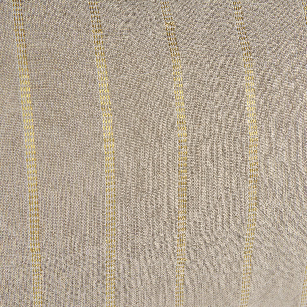 Mercana - Danika 13.0L x 21.0W x 0.2H Beige and Gold Fabric Decorative Pillow Cover - 69424 view 7