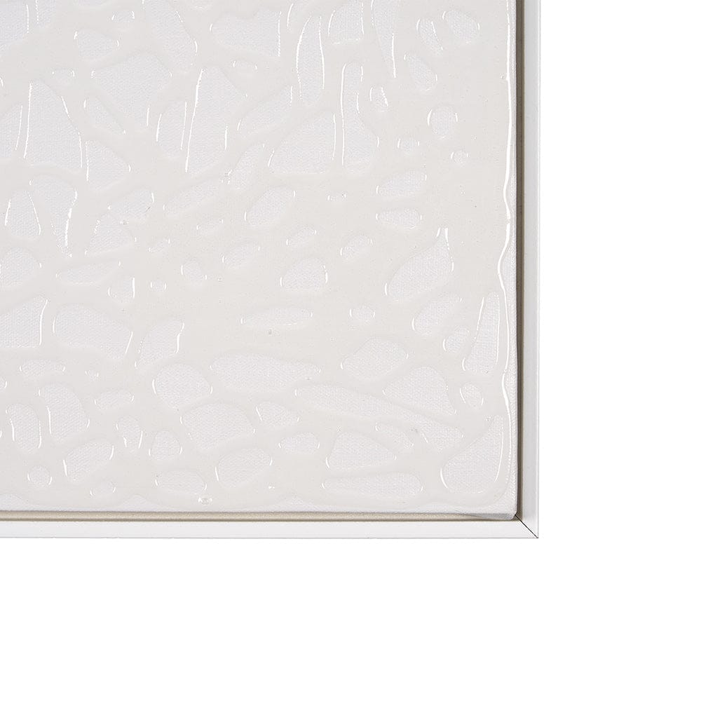 Mercana - Dapple Medium by Studio M a handmade Original Framed Canvas 3D Textured Artwork - 102617-FS view 3