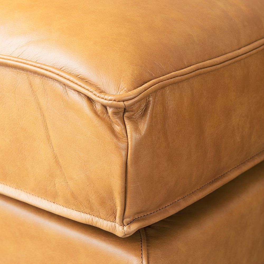 Mercana - D'Arcy 111"L x 70"D x 33"H Tan Leather Left Chaise Sectional - 69647-AB_CLOSEOUT view 9