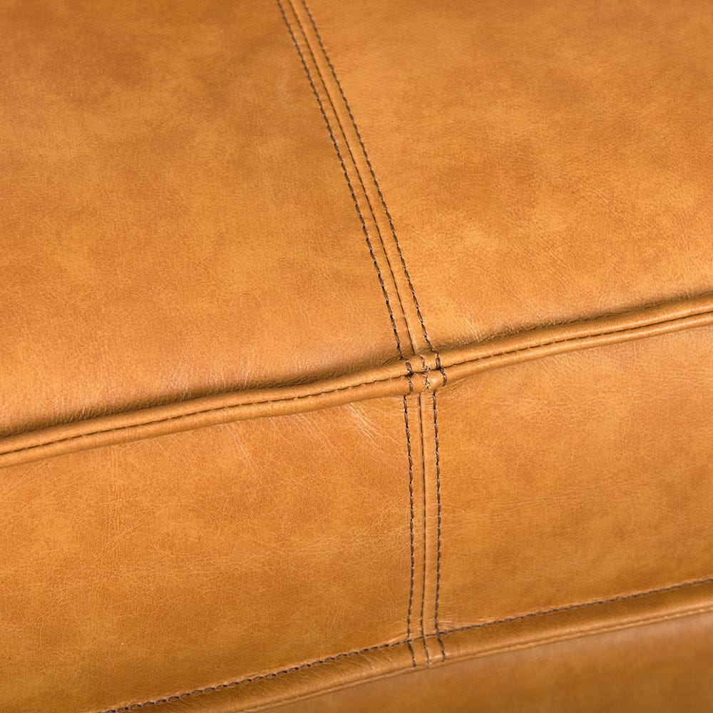Mercana - D'Arcy 111"L x 70"D x 33"H Tan Leather Right Chaise Sectional - 69646-AB view 9